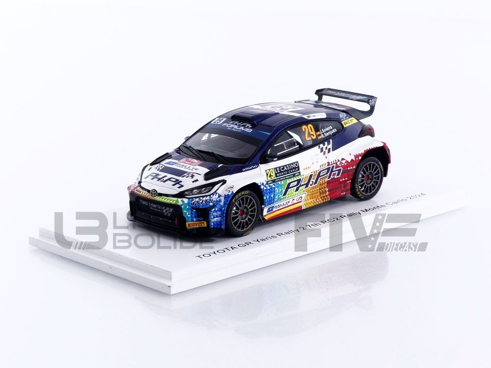 [新品]1/43 TOYOTA GR Yaris MonteCarlo 2024 SPARK 1/43 - TOYOTA GR YARIS RALLY 2 - RALLYE MONTE CARLO