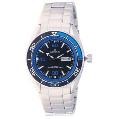 LORENZ 10100BB OROLOGIO AUTOMATICO UOMO ACCIAIO BLU LISTINO 359€ SOTTOCOSTO  | eBay