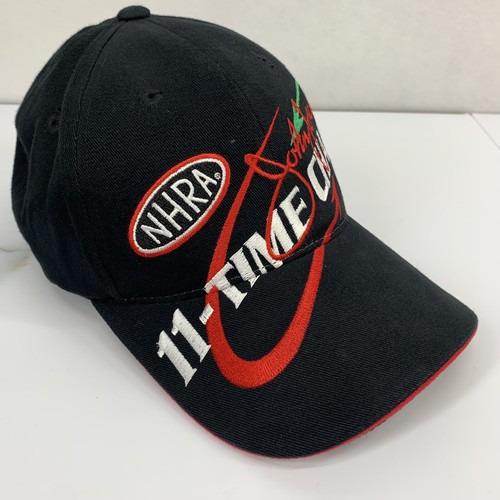 Vintage John Force Sport Service NHRA 11 Time Champion Hat Castrol One Size Cap - Picture 2 of 11