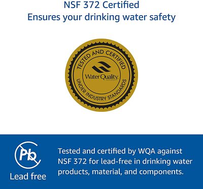 AQUACREST OCS2 Untertisch-Wasserfilter, NSF/ANSI 42 Zertifiziert – Ersatzpatrone Für Everpure & Mehr