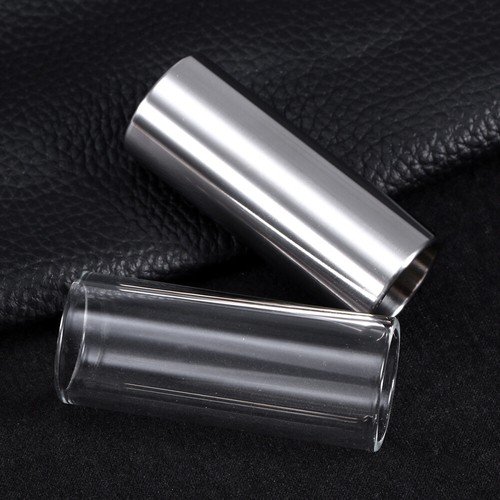 2 Pcs Glass Guitar Slide Standard Bottleneck Lap Bass Parts eBay