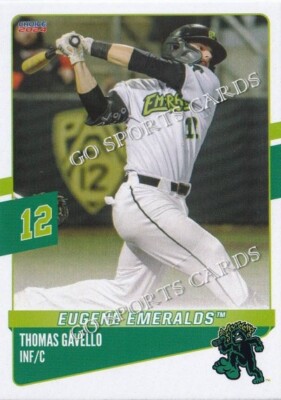 2024 Eugene Emeralds Thomas Gavello RC Rookie Giants Minor Card