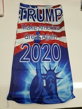 Unisex Trump 2020 Neck Gaiter Face Mask Keep America Great Trump for President