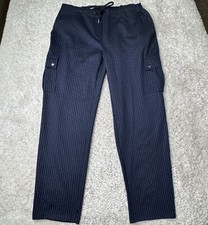 Anatomie Indie Pant Blue Striped Womens Large