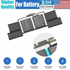 A1820 Battery for Apple MacBook Pro 15'' A1707 Late 2016 Mid 2017 EMC 3162 3072