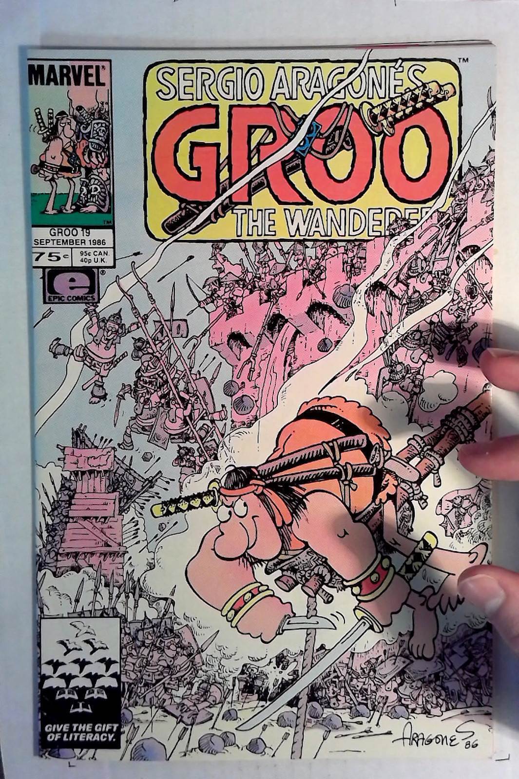 Sergio Aragonés Groo the Wanderer #19 Epic Comics (1986) 1st Print Comic Book