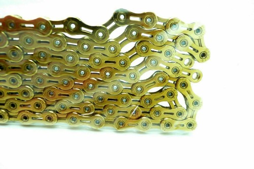 PYC SP1001 10 Speed Chain 116L (Ti Gold) X10SL Compatible - Picture 4 of 5