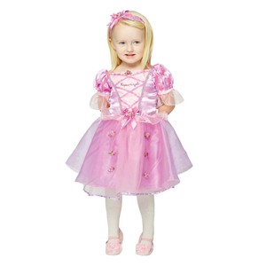 Disney Princess Rapunzel Deluxe Purple Gown Dress Gown Baby Fancy Dress Costume Ebay