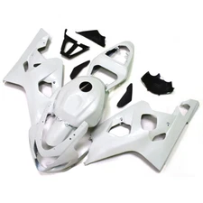Pearl White Plastic Fairing For Suzuki GSXR600 GSXR750 K4 2004 2005 ABS Bodywork