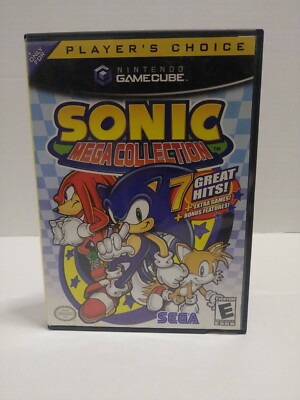 Sonic Mega Collection (Nintendo GameCube, 2002) Complete. Tested. 