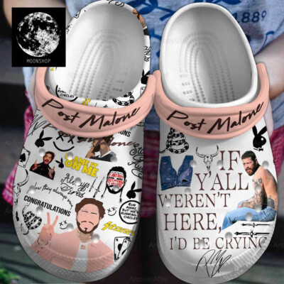 Post Malone Shoes, Posty Go Shoes, Post Malone Sandals, Post Malone Tour Shoes