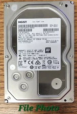 HGST Hitachi 6TB 3.5" Hard Drive SATA HDN726060ALE610 7200 RPM