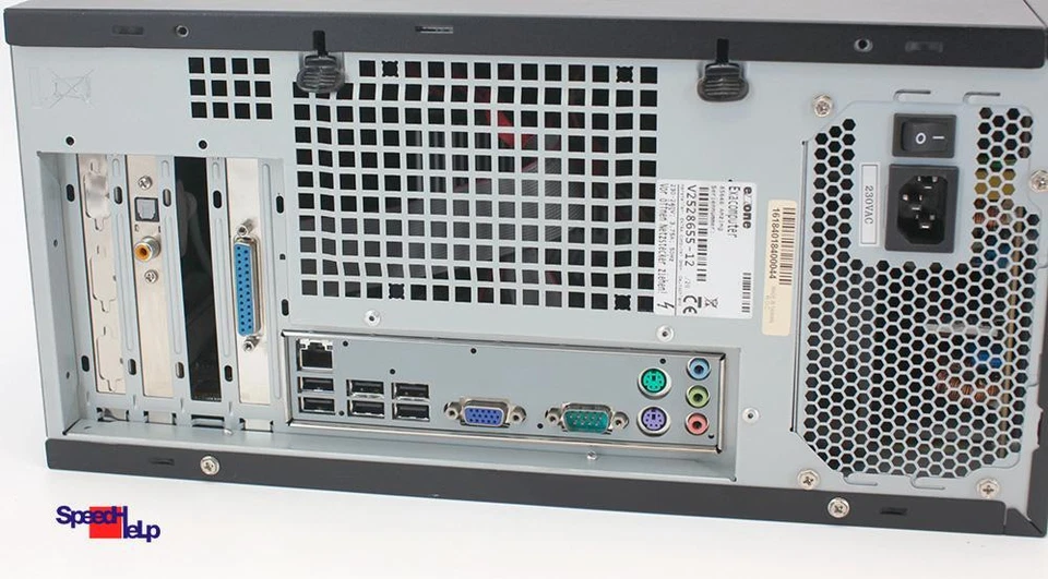 EXONE EXACOMPUTER PC COMPUTER FSC FUJITSU SIEMENS D2581 RS-232 PARALLEL LPT PORT - Immagine 3 di 4