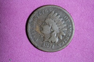 Estate Find 1874 - Indian Head Cent!!   #K41958