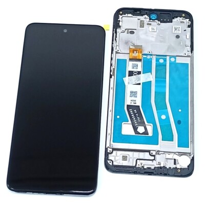 Original LCD und Touch, Ersatzbildschirm für Motorola Moto G54 XT2343 IPS Rahmen