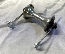 Joytech Vintage Front Touring Bike Hub Silver 36H 100mm QR with Safety Levers