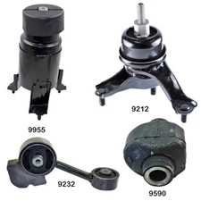 Engine Motor Mounts Set of 4Pcs fits Lexus RX400H, Toyota Highlander 3.3L CVT