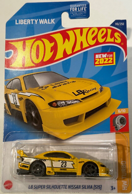 2022 🔥HOT WHEELS, LB SUPER SILHOUETTE NISSAN SILVIA (S15) 6/10