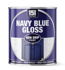 151 300ml Tin Gloss Paint Gold Red Silver Green Grey Navy Blue Indoor/Outdoor