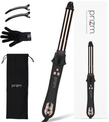 Prizm Professional 1 Inch Rotating Curling Iron, Nano Titanium Curling Wand, Aut
