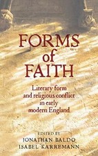 Forms of Faith: Literary Form and Religious Con, Baldo, Karremann+-