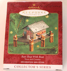 Hallmark Keepsake Ornament 2000, Tin Bait Shop With Boat - MIB — photo 1