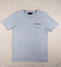 Supply & Demand XL Mens T Shirt Logo Gray Faded