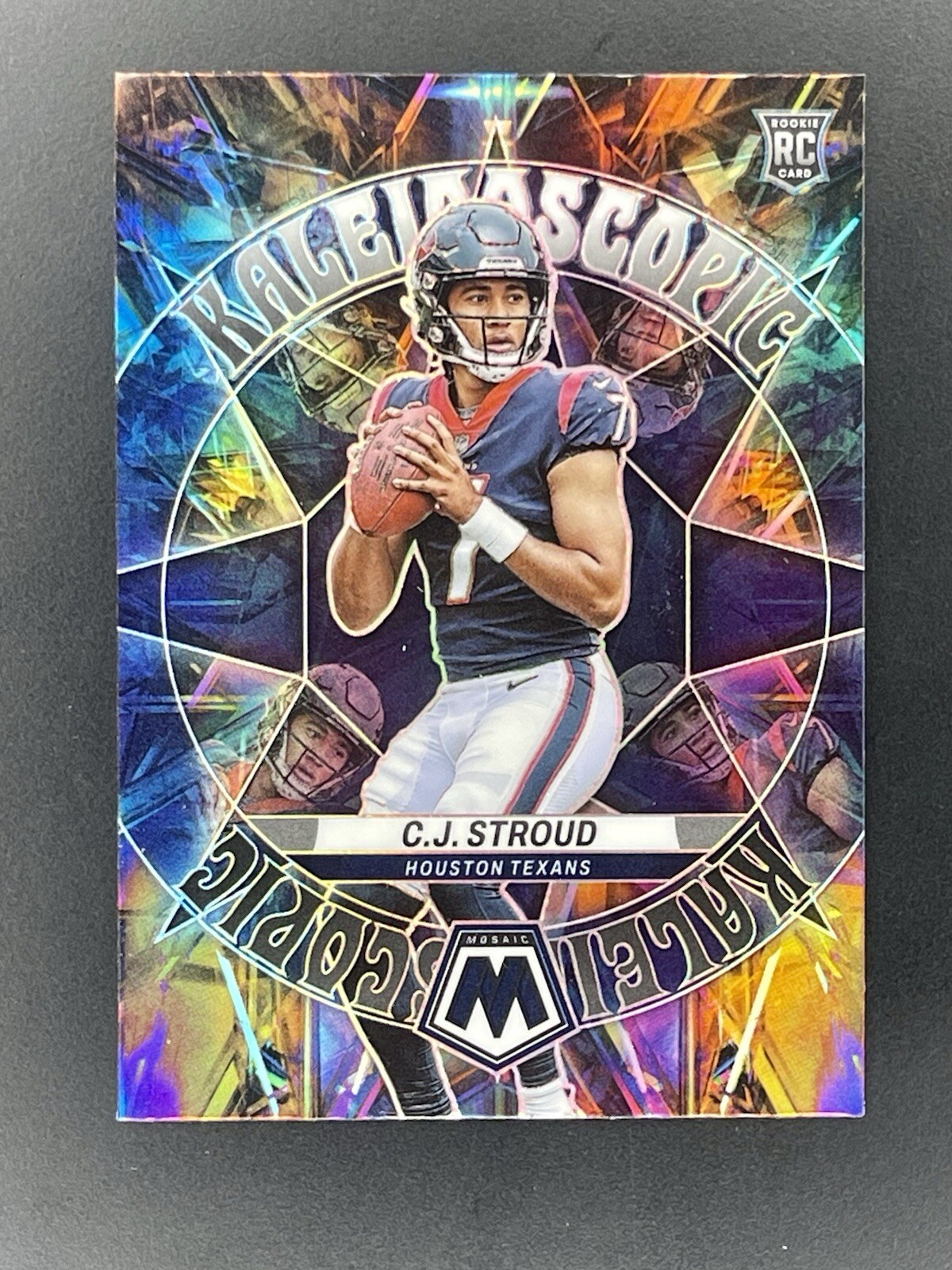 2023 Mosaic CJ Stroud Kaleidoscopic Prizm Texans Rookie