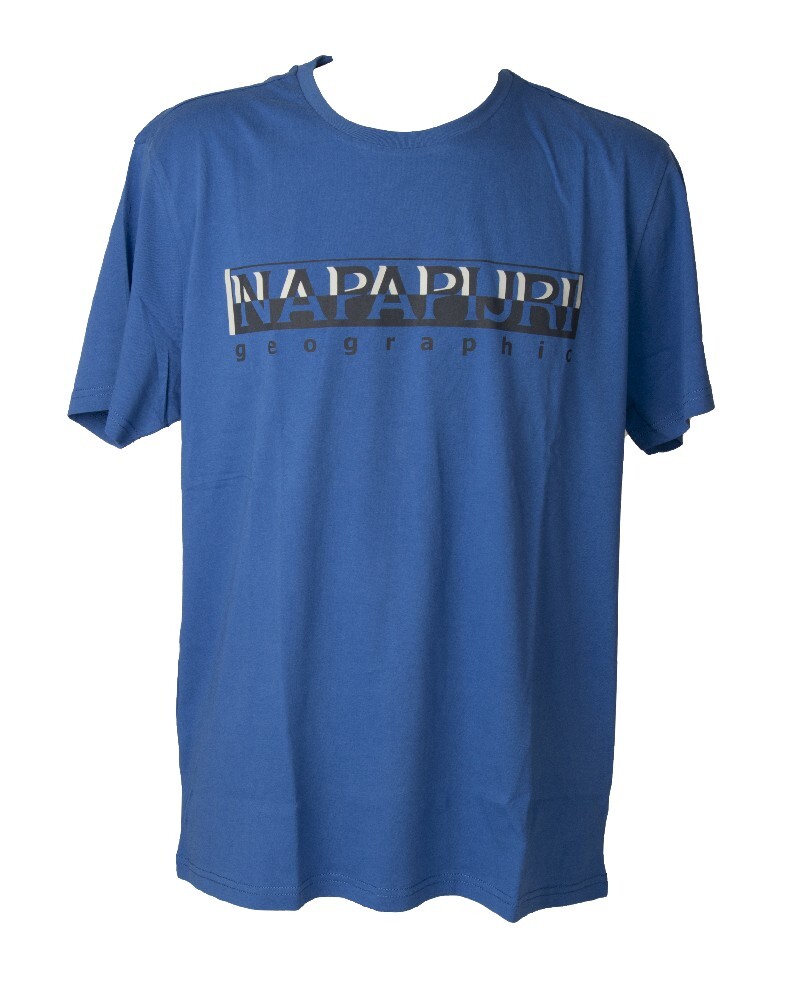 Футболка SG uomo NAPAPIJRI maglietta manica corta girocollo cotone con stampa art