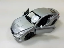 Lexus RC F Die cast 1:34 Welly Collectible Pull Back Action 4.75" Silver