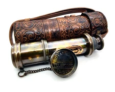 Pirate Telescope with Glass Optics for Kids Travel, Hiking, Hunting, Navigation