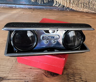 Vintage Stellar Coated Lens Viewers Opera Glasses Binoculars Japan