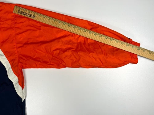 Vintage 90s Starter NFL ProLine Chicago Bears Windbreaker Jacket Hooded Sz XL - Picture 16 of 16