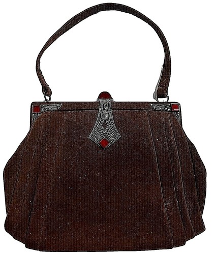 Vintage Y2K UGG Australia Suede Leather Shearling Sheepskin Tote