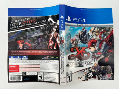 YS LX Monstrum Nox Pact Edition PS4 GameStop Promotional Display Artwork