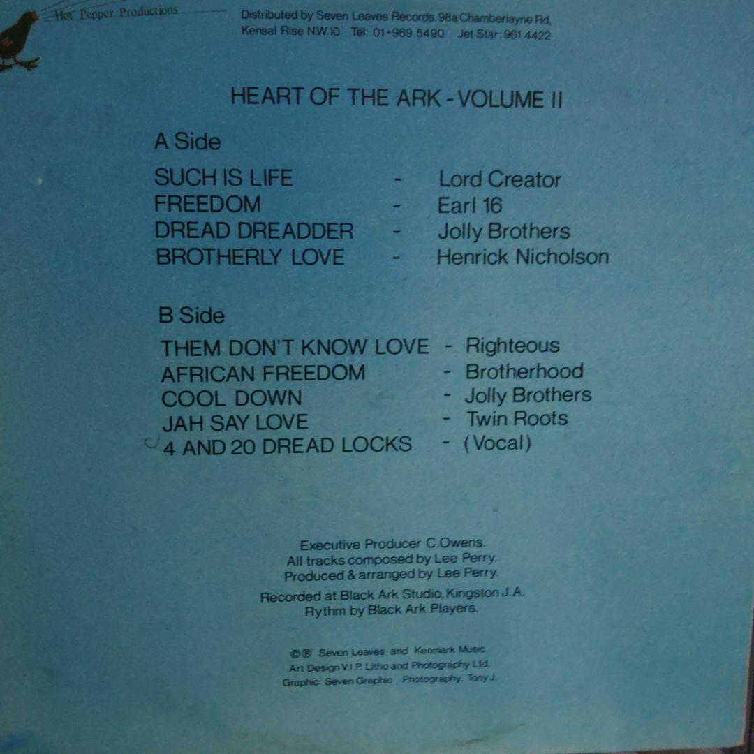 Heart Of The Ark/Lee Scratch Perry Vol.2 | eBay 