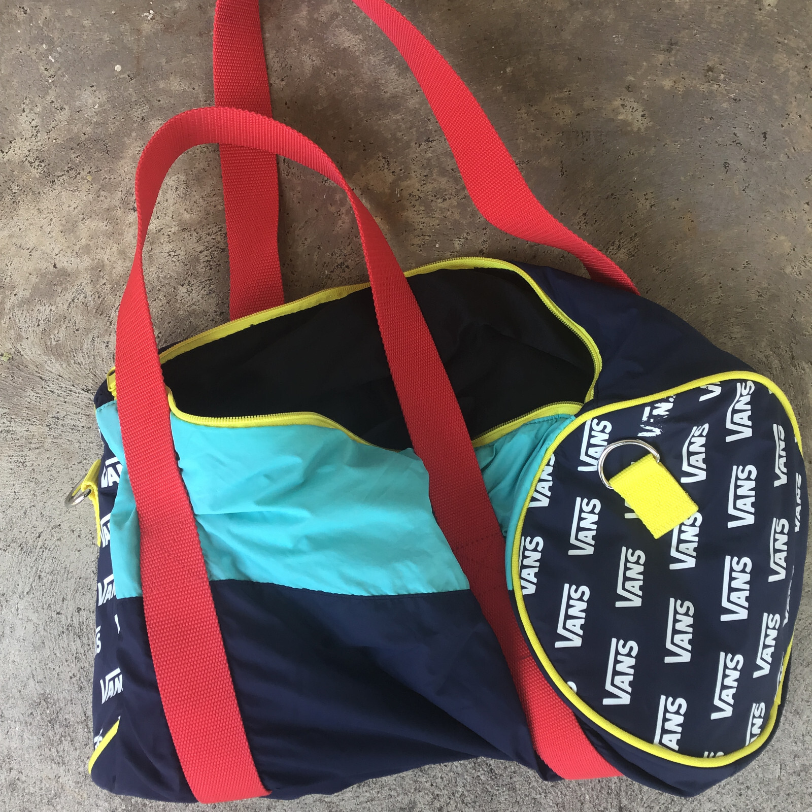 VANS Off The Wall Colorful Duffle Bag Small 18