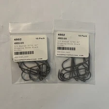 Pack Of 2 4802-3/0 VMC Spinnerbait Hooks (10pk) = 20