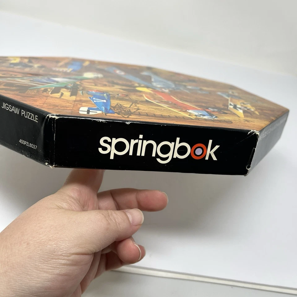 Vintage 1973 Springbok Octagonal Puzzle "The Mothball Squadron" by Roger Blum - Image 3 of 4