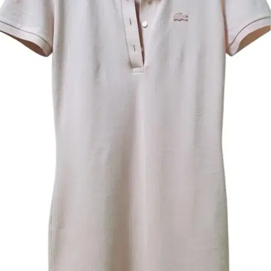 Lacoste Women's Slim Fit Mini Pique Dress Pink Size 34