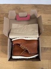 Red Wing Men’s UK 9.5 6 Inch Moc Toe Mens Boot - Oro Legacy