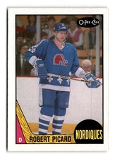 1987-88 Robert Picard O-Pee-Chee - Quebec Nordiques