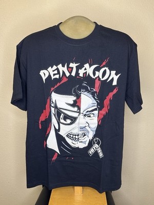 TALAVISION AO356 PENTAGON JR-PERRO AGUAYO JR FACES T-SHIRT AAA