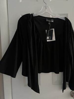 Anthony Original Vintage Black Long Sleeve Size XL Large Cardigan