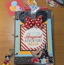 Disney premade junk journal, photo album