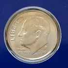 2010-P Roosevelt Uncirculated Dime in Original Mint Cello J53