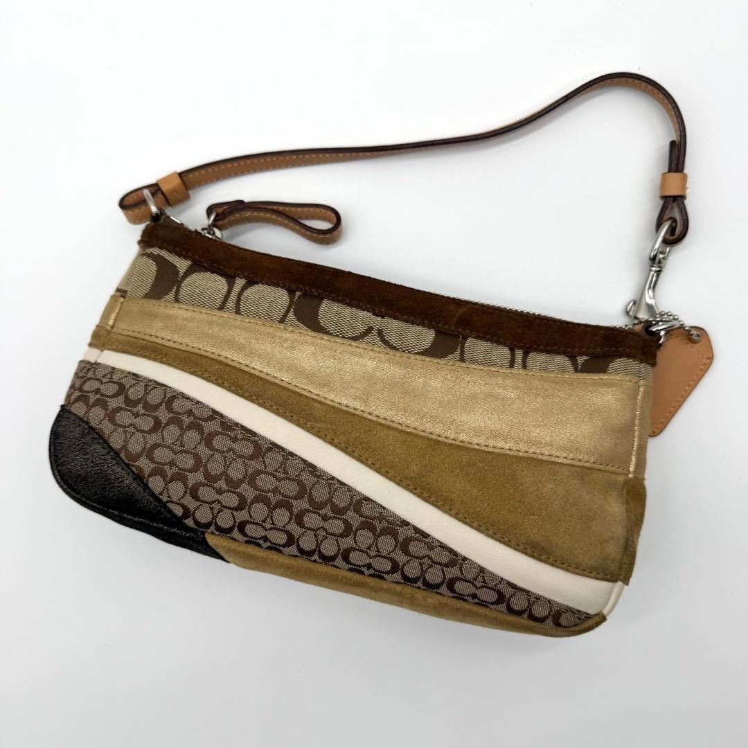 Coach Vintage Patchwork Accessory Authentic Used … - image 2