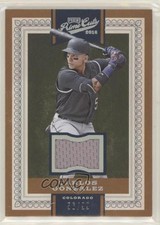 2016 Panini Prime Cuts Base II Relics 56/99 Carlos Gonzalez #87 ly9