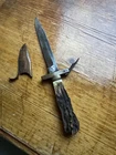 Civil war Folding Bowie style Knife