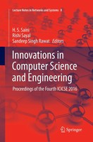 H. S. Saini (U. A.) | Innovations in Computer Science and Engineering | Buch